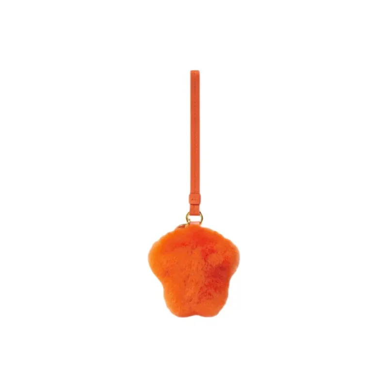 VERSACE Medusa Lambskin Bag Charm Bag Accessory Women's Orange-1