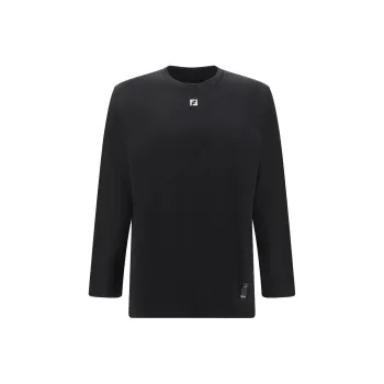 FENDI Ff Plaque Long Sleeved T Shirt