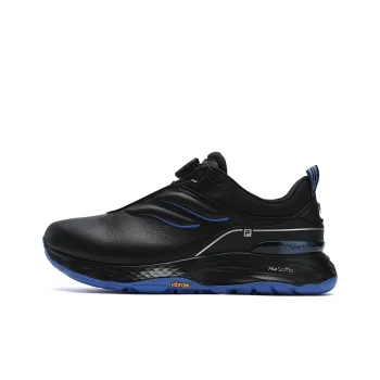 FILA VELOCITY Slip Resistant And Abrasion Resistant Coverage Low Top Golf Shoes Men's Black