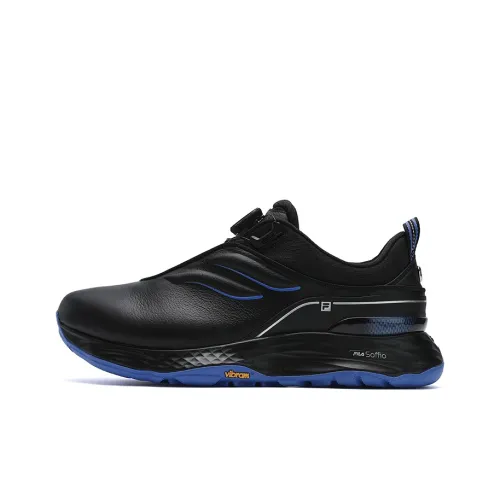 FILA VELOCITY Slip Resistant And Abrasion Resistant Coverage Low Top Golf Shoes Men's Black