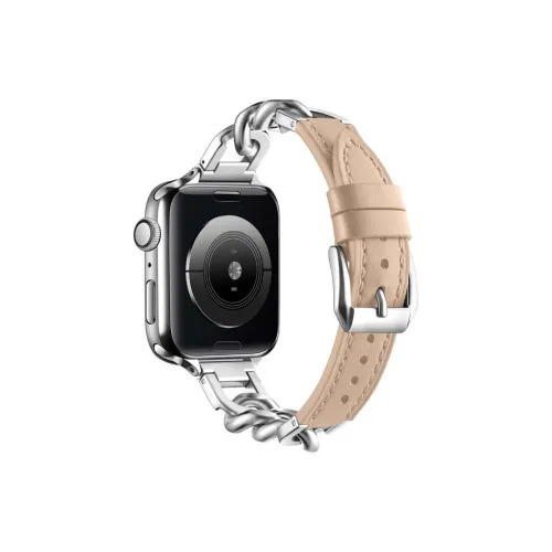 ZHENGGUANG Watch Band Apple Compatibility Genuine Leather Material