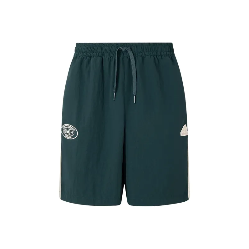 Adidas Casual Shorts Men's Night Sky Green-0