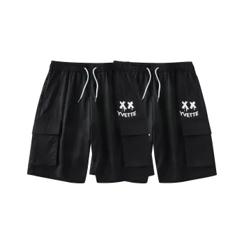 Yvette Loose Fit Shorts Unisex 2 Pack