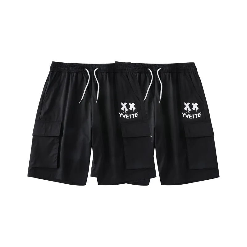 Yvette Loose Fit Shorts Unisex 2 Pack-0