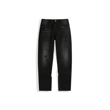 PEACEBIRD MEN Slim Fit Dark Gray Jeans Men