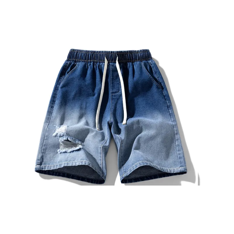 EMINU Denim Shorts Unisex-2