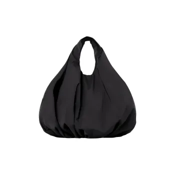 COS Fabric Handbag Large Size Women's Black