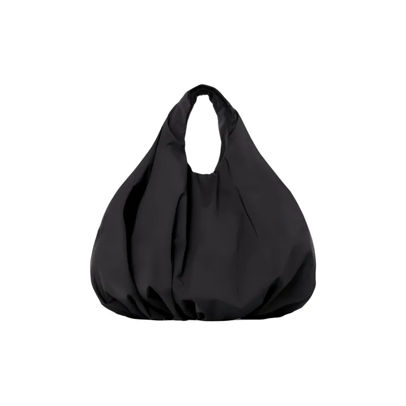 COS Fabric Handbag Large Size Women's Black-0