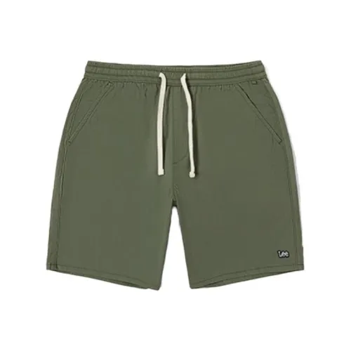 Lee Casual Shorts Men Olive Green