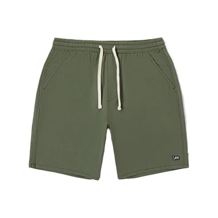 Lee Casual Shorts Men Olive Green-0