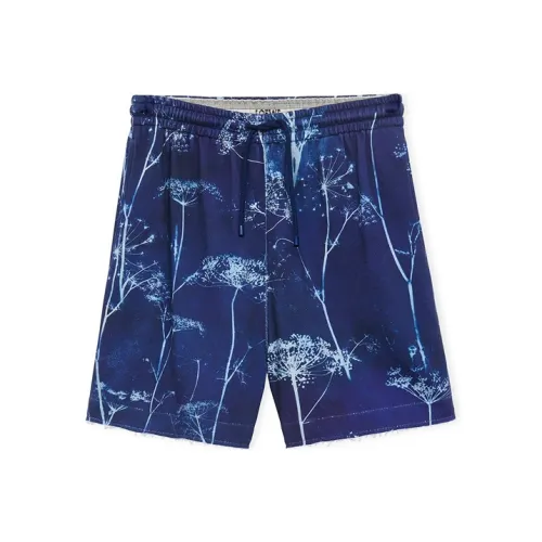 LOEWE Casual Shorts Men Blue