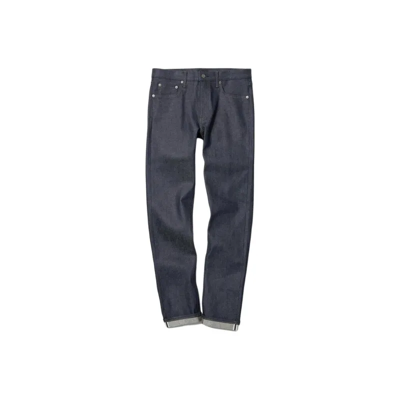 UNIQLO Jeans Unisex Navy Blue-0