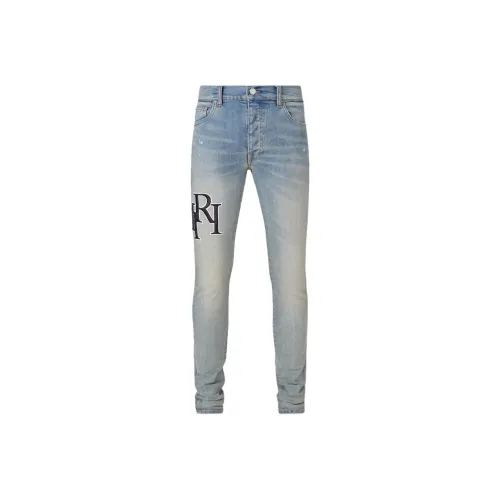 AMIRI Staggered Logo Skinny Jean