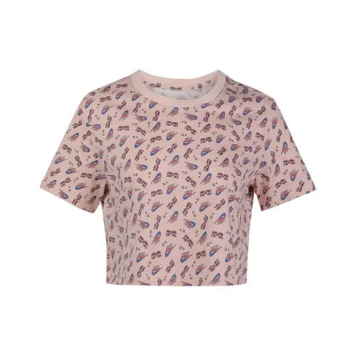 Nike Crop Tops Women's Pink