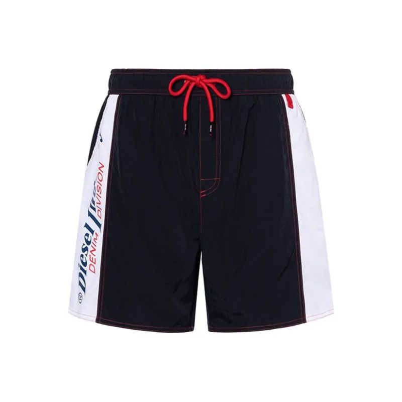 DIESEL Casual Shorts Men Black-0