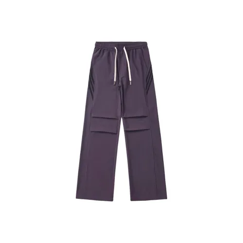 FAIRWHALE Casual Pants Unisex Purple