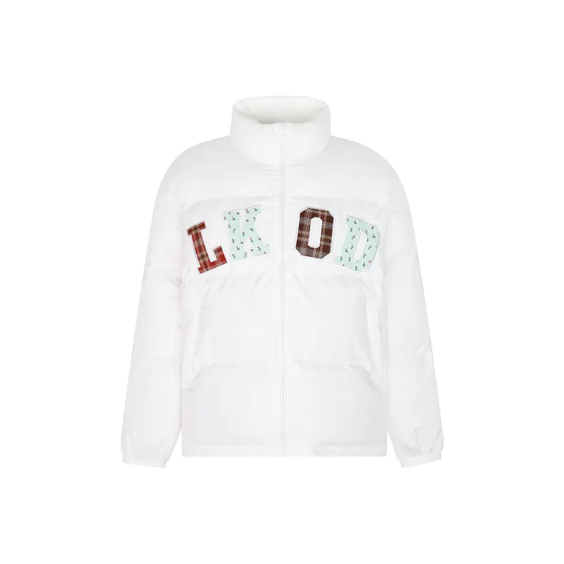 LKOD Puffer Jacket Unisex White-0