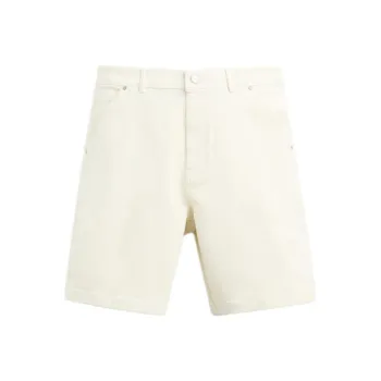 ZARA Denim Shorts Men Beige