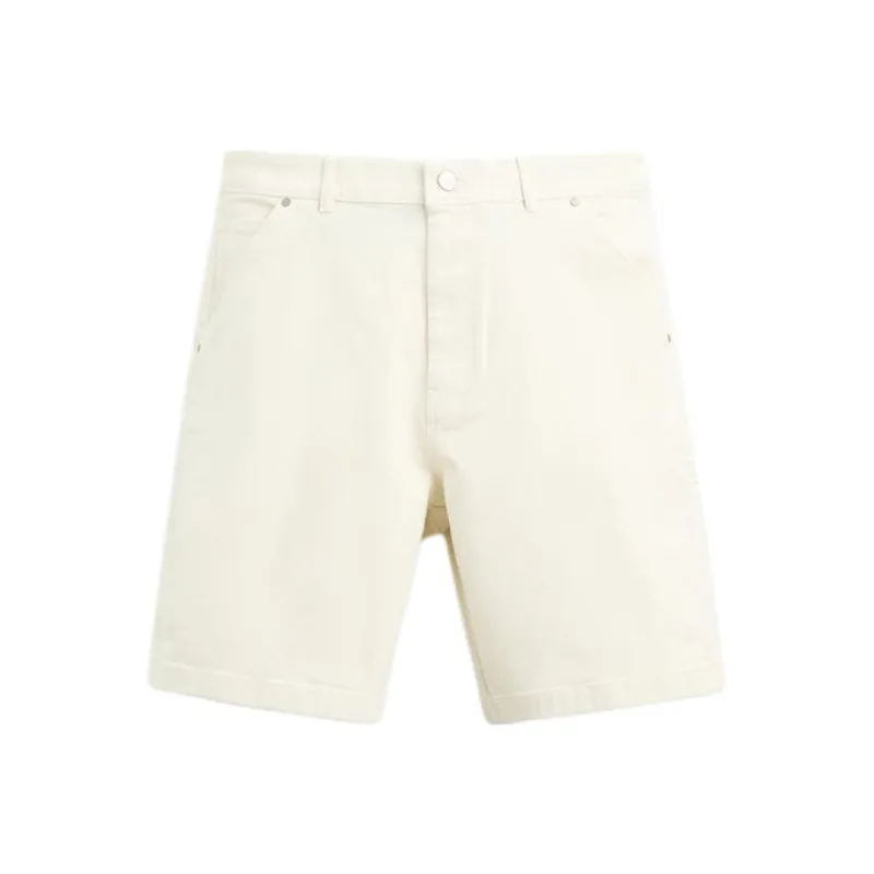 ZARA Denim Shorts Men Beige-0