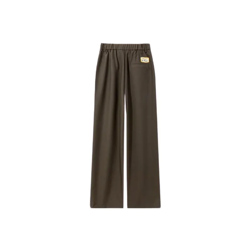 B.Duck Casual Pants Women's Dark Brown-1
