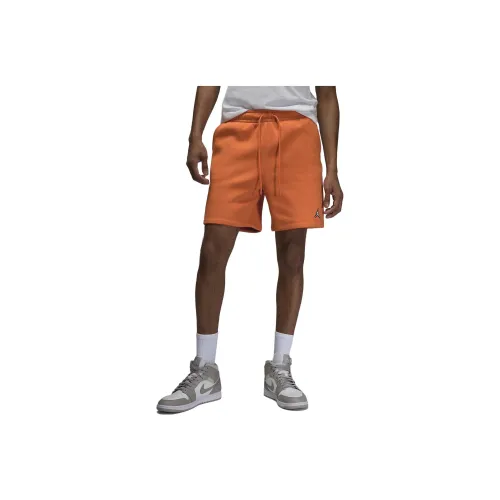 JORDAN Casual Shorts Men Orange