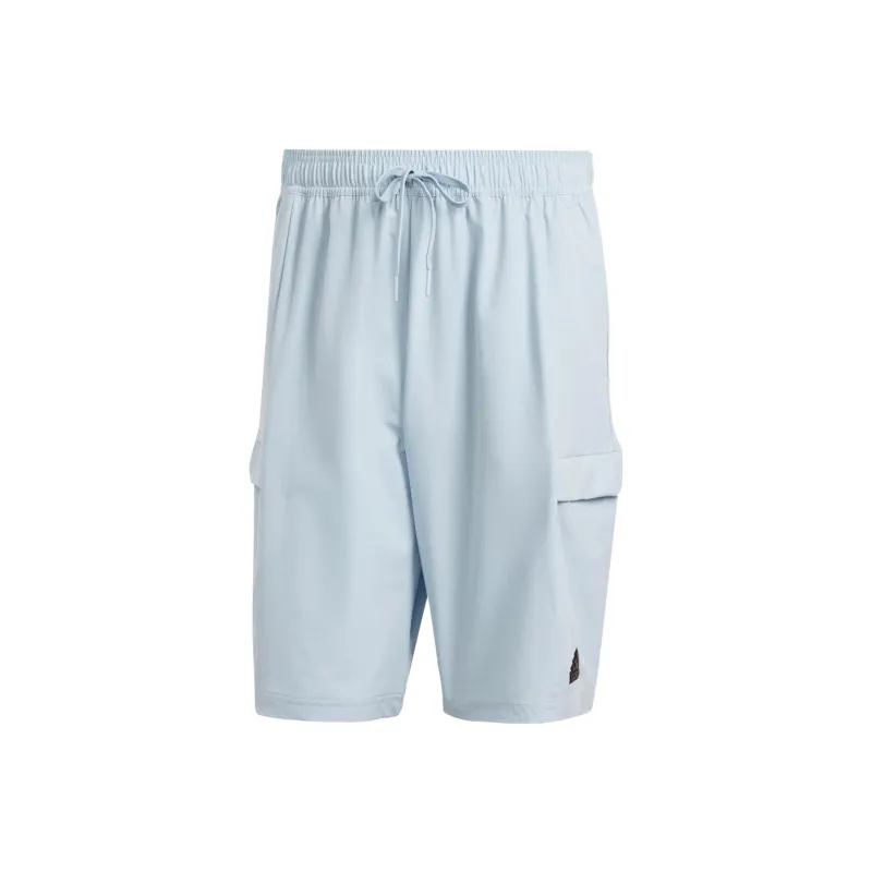 Adidas Casual Shorts Men Sky Blue-0