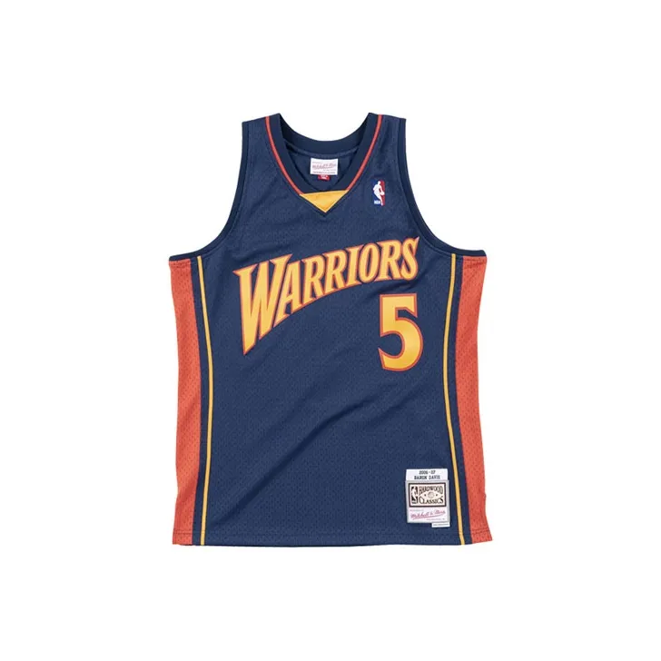 Mitchell Ness 'NBA Golden State Warriors '06 Baron Davis' Swingman Jersey Vest Top-0
