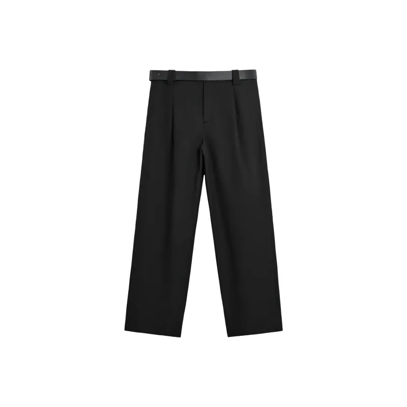 ZARA Casual Pants Men Black-0