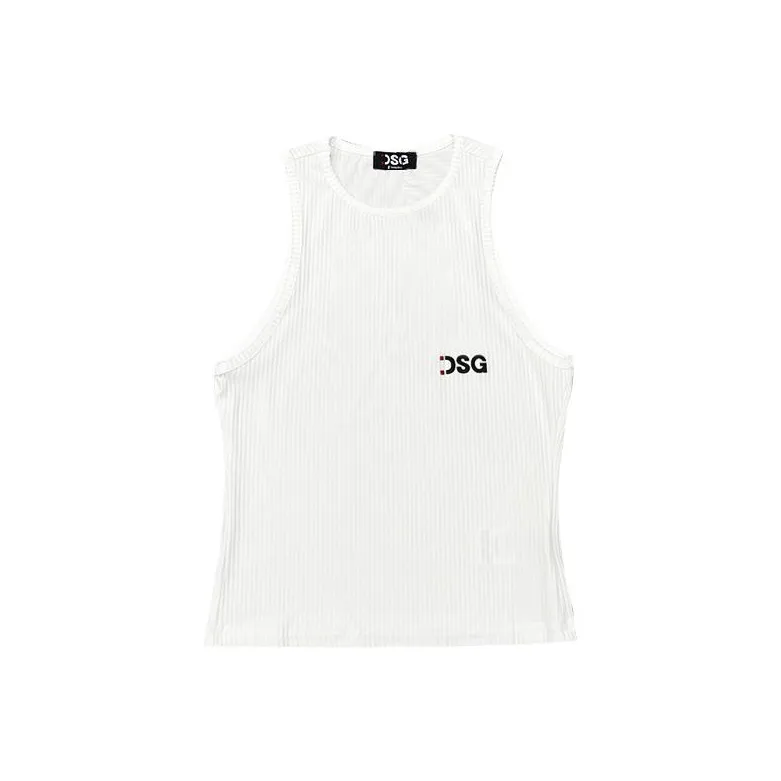 DSG DISGUSTO Tank Tops Women's White-0