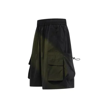 GSUE Cargo Shorts Summer Unisex Black