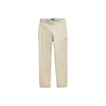 Tommy Hilfiger Seated Fit Classic Chino Bottoms Casual Pants Men's Khaki