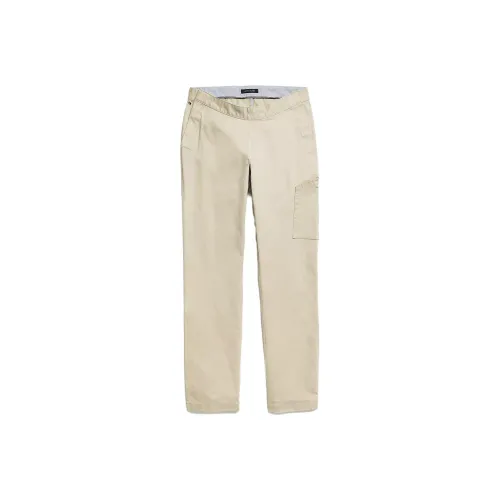 Tommy Hilfiger Seated Fit Classic Chino Bottoms Casual Pants Men's Khaki