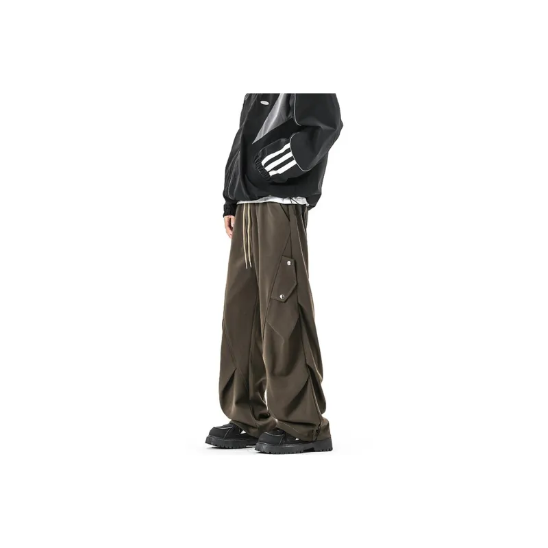 BEAR UNION Casual Pants Unisex Ecru-15