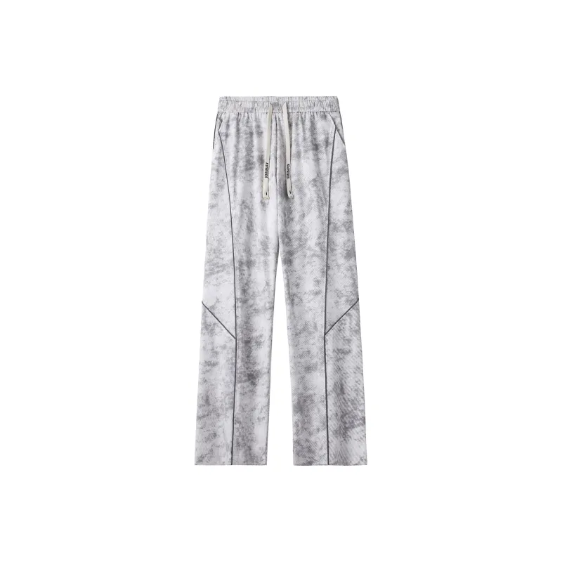 KAIPAINEN Casual Pants Unisex White Gray-0