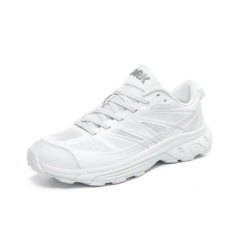 Kuding Running Shoes Unisex Low Top Black/Gray/White-16