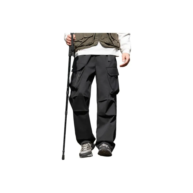Mulinsen Casual Pants Unisex Camouflage Army Green-6