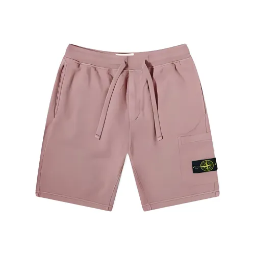 STONE ISLAND Casual Shorts Men Pink