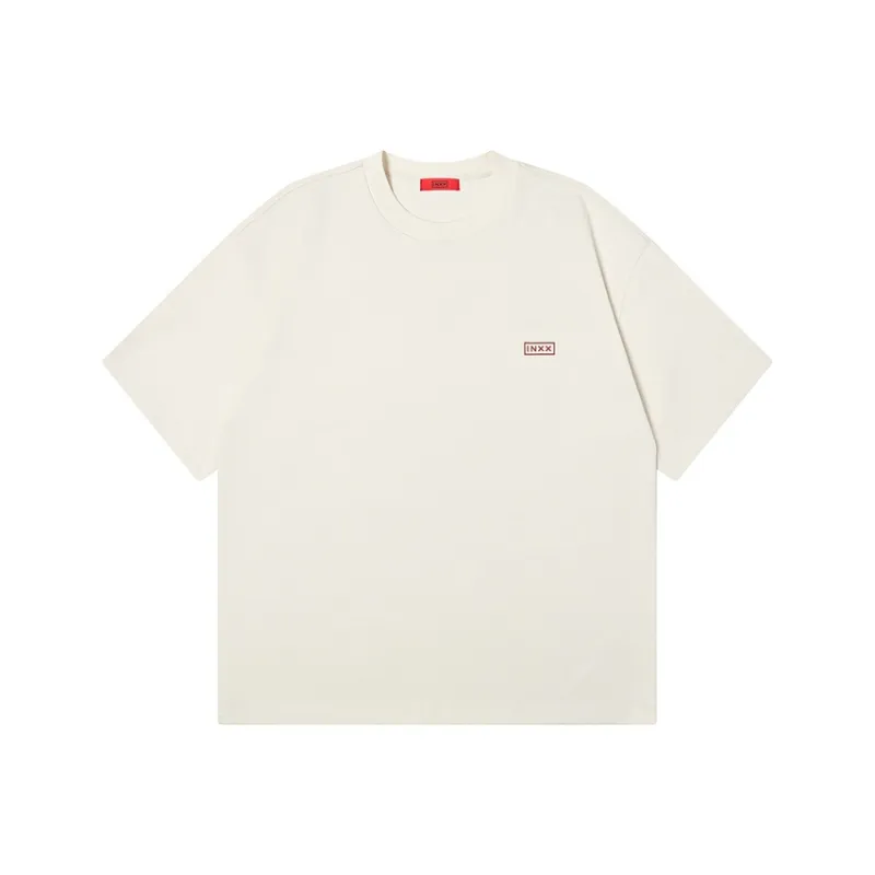 INXX T Shirt Unisex Beige Yellow-0