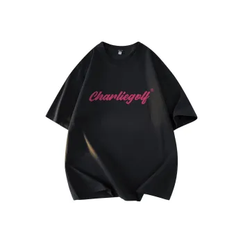 CHARLIE GOLF T Shirt Unisex Black