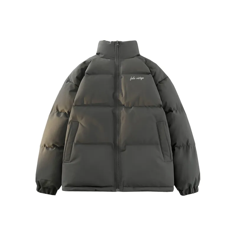 FAKE VINTAGE Puffer Jacket Unisex-5