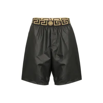VERSACE Casual Shorts Men Black