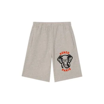 KENZO Logo Detailed Varsity Shorts