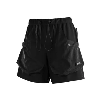 Monster Guardians Cargo Shorts Men's Black