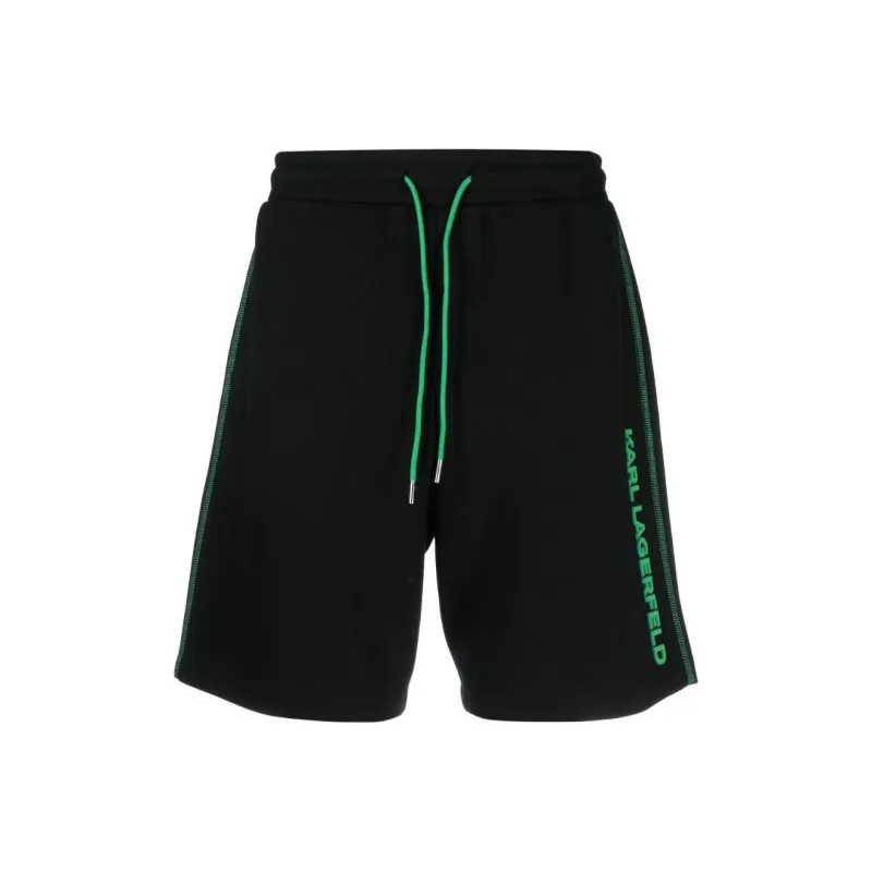 Karl Lagerfeld Logo-print Sweatshorts-0