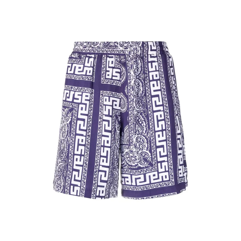 Aries Casual Shorts Men Purple-0