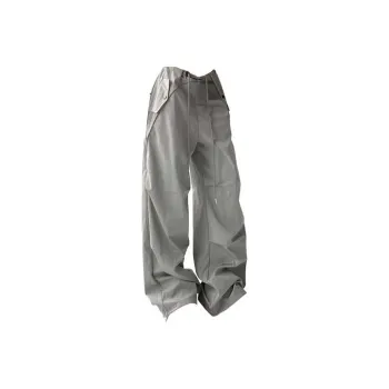 WHELVE Casual Pants Unisex Light Gray