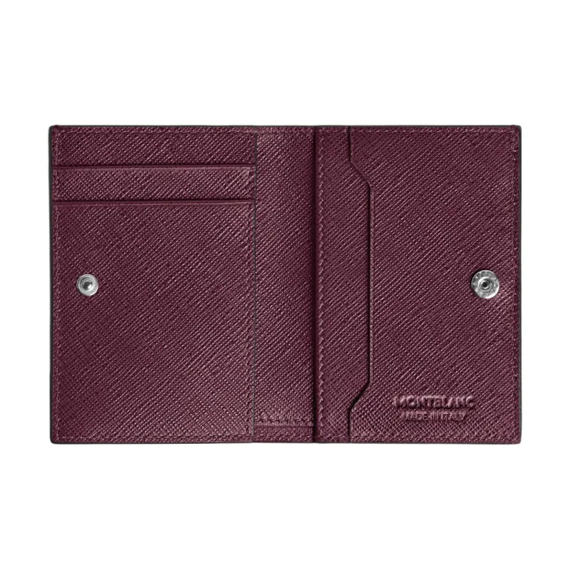 MONTBLANC Grain Cow Leather Wallet Unisex Lime Green-3