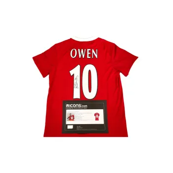 Huayitaojin Liverpool, Jersey Officially Signed Company Certificate With Icons, Framing Not Included Unisex
