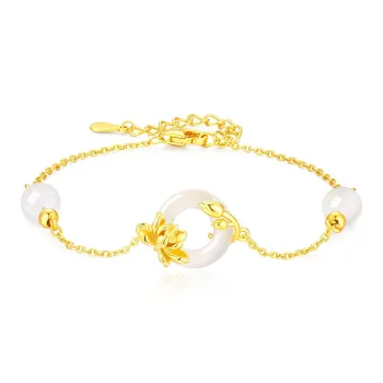 Shang Qianyi Natural Chalcedony Bracelets Women's