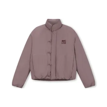 BONELESS Puffer Jacket Unisex Brick Red